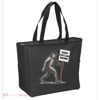 Keep Portland Weird Bigfoot Tote Bag thumb 2