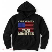 Kash Patel YouVe Got Two Minutes Interview Quote Humor Hoodie thumb 0
