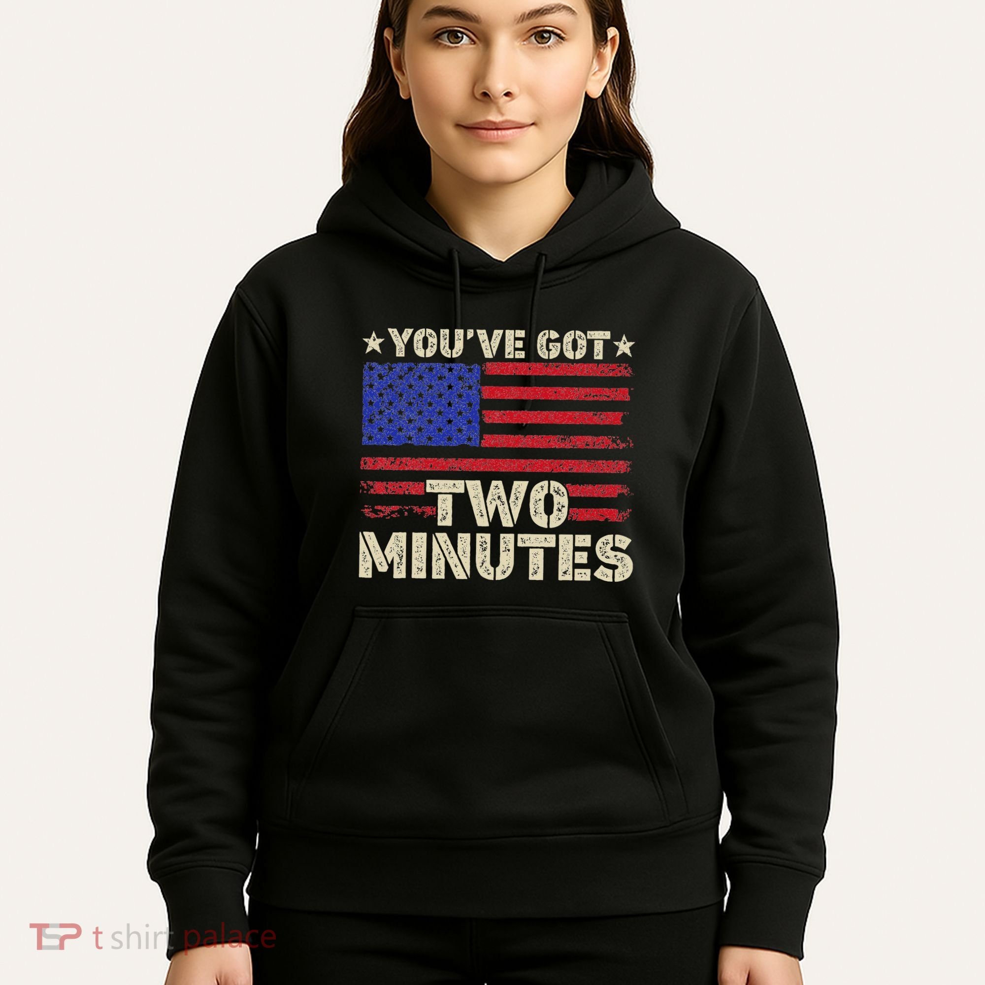 Kash Patel YouVe Got Two Minutes Interview Quote Humor Hoodie