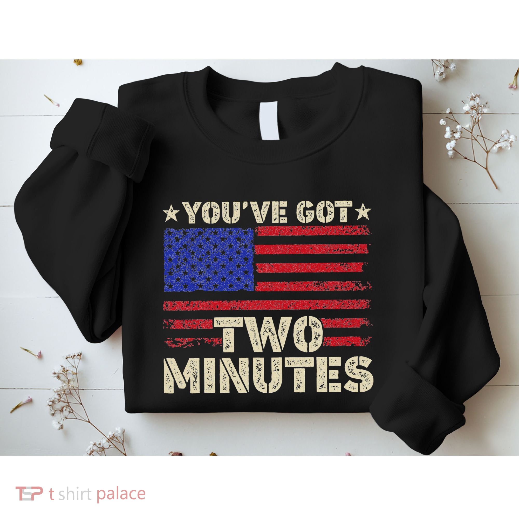 Kash Patel YouVe Got Two Minutes Interview Quote Humor Sweatshirt