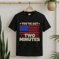 Kash Patel YouVe Got Two Minutes Interview Quote Humor T-Shirt thumb 2