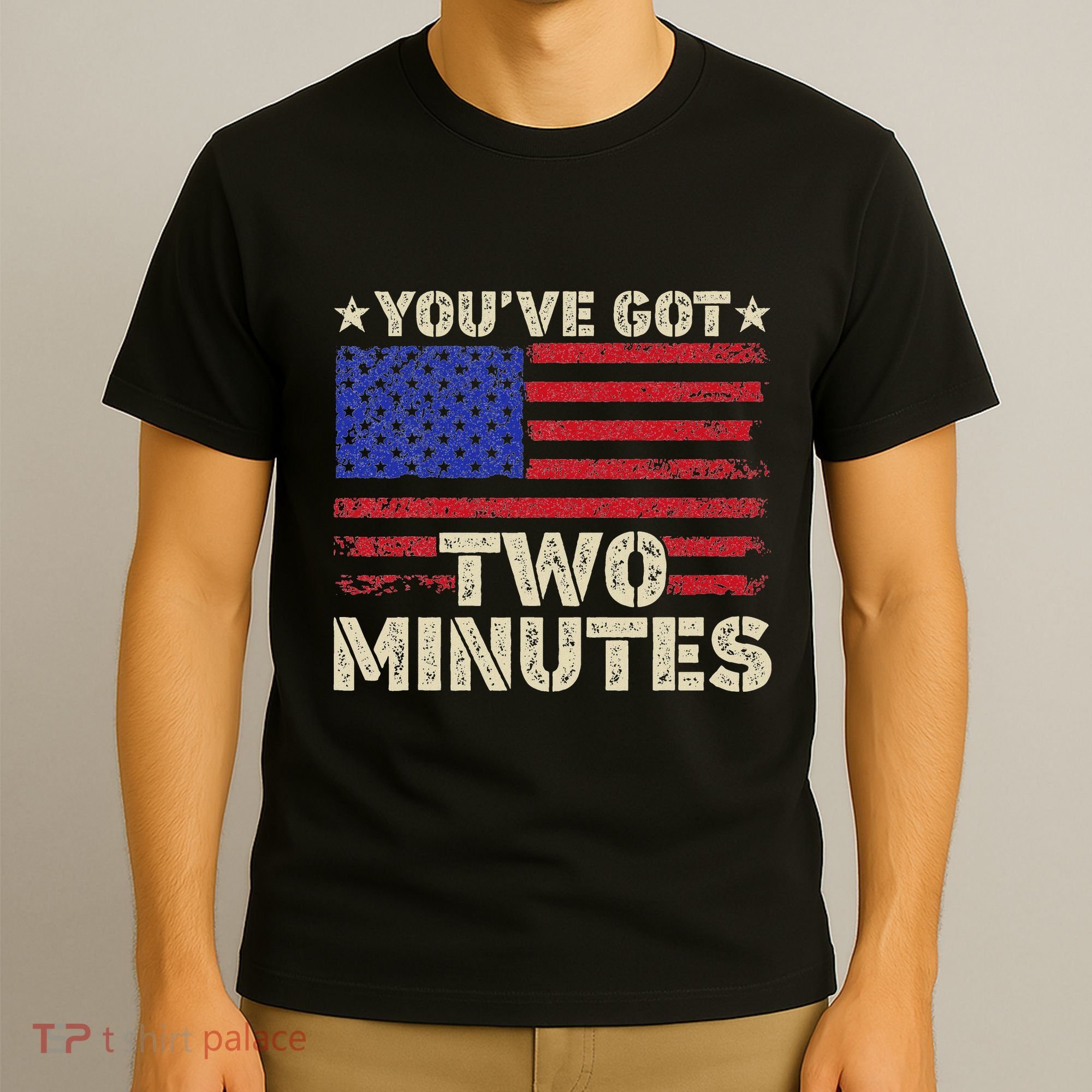 Kash Patel YouVe Got Two Minutes Interview Quote Humor T-Shirt