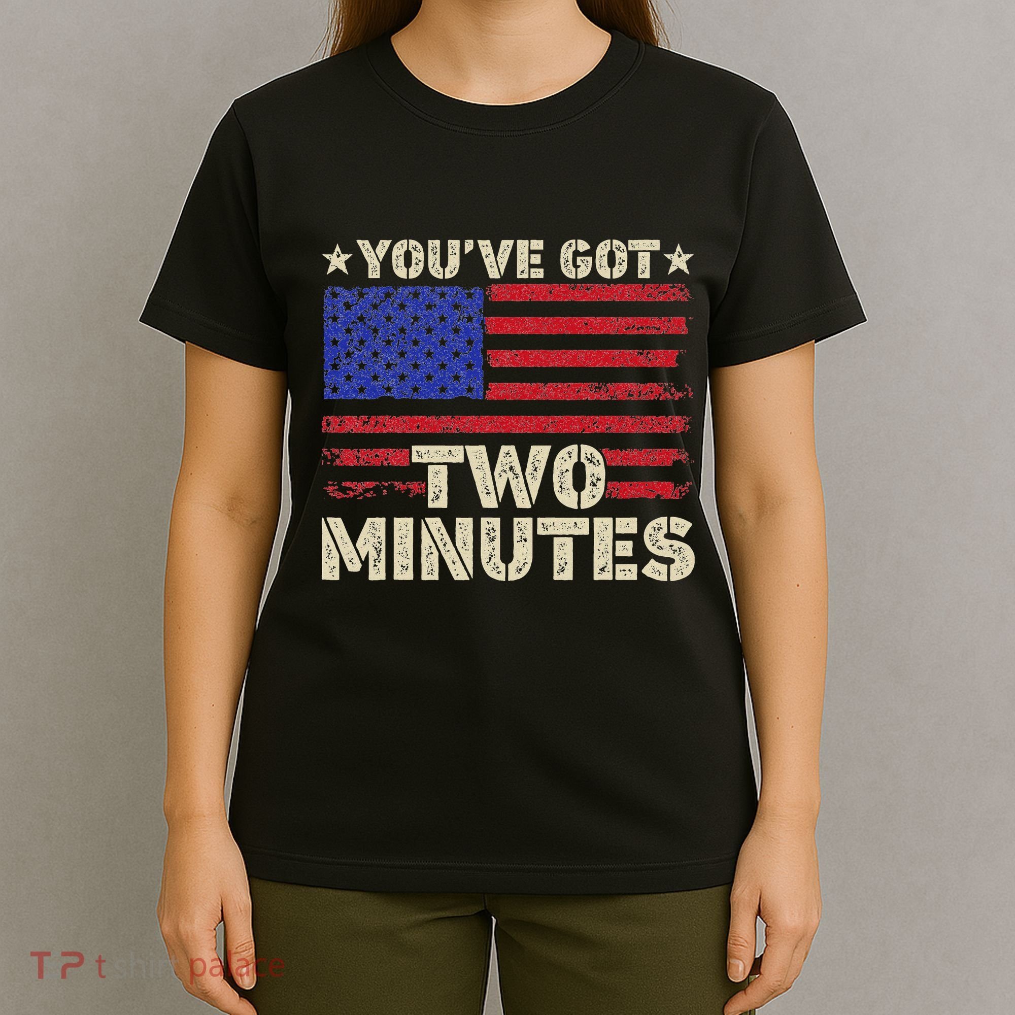 Kash Patel YouVe Got Two Minutes Interview Quote Humor T-Shirt