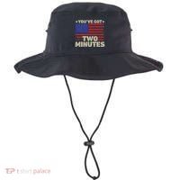 Kash Patel YouVe Got Two Minutes Interview Quote Humor Bucket Hat thumb 0