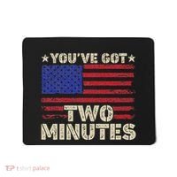 Kash Patel YouVe Got Two Minutes Interview Quote Humor Mousepad thumb 0