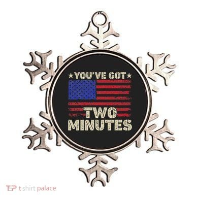 Kash Patel YouVe Got Two Minutes Interview Quote Humor Ornament