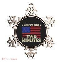 Kash Patel YouVe Got Two Minutes Interview Quote Humor Ornament thumb 0