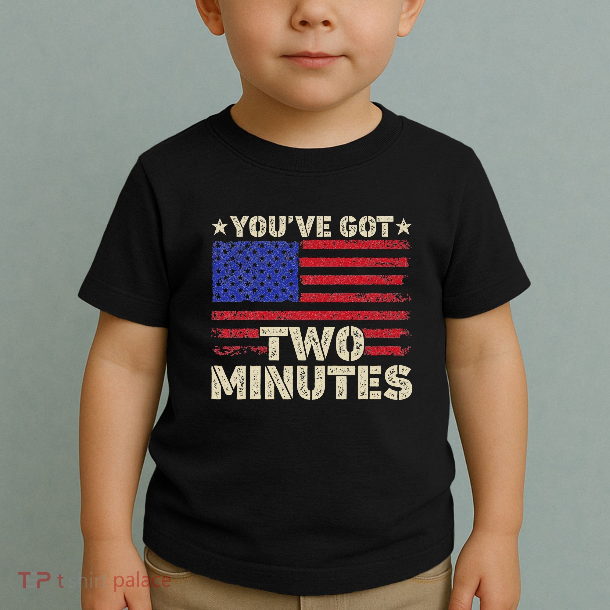 Kash Patel YouVe Got Two Minutes Interview Quote Humor Toddler T-Shirt