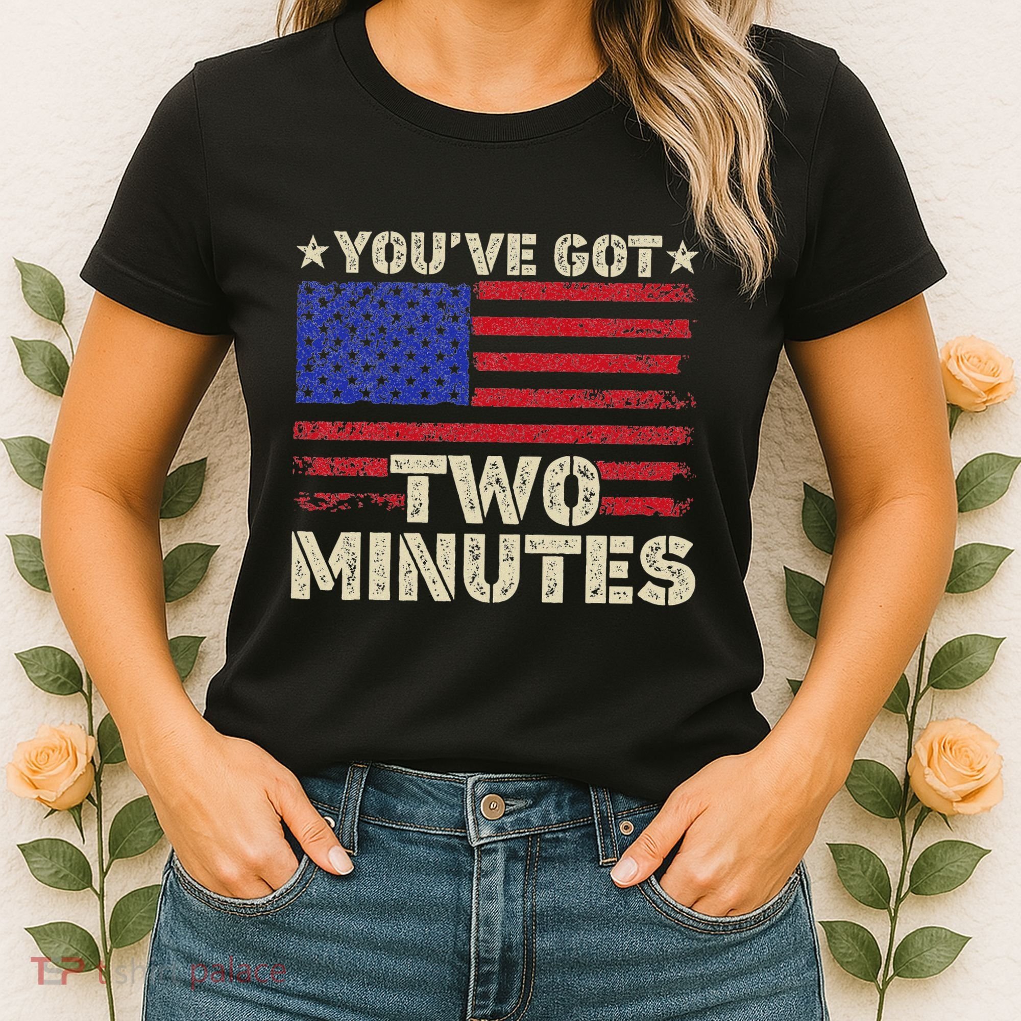 Kash Patel YouVe Got Two Minutes Interview Quote Humor Women's T-Shirt