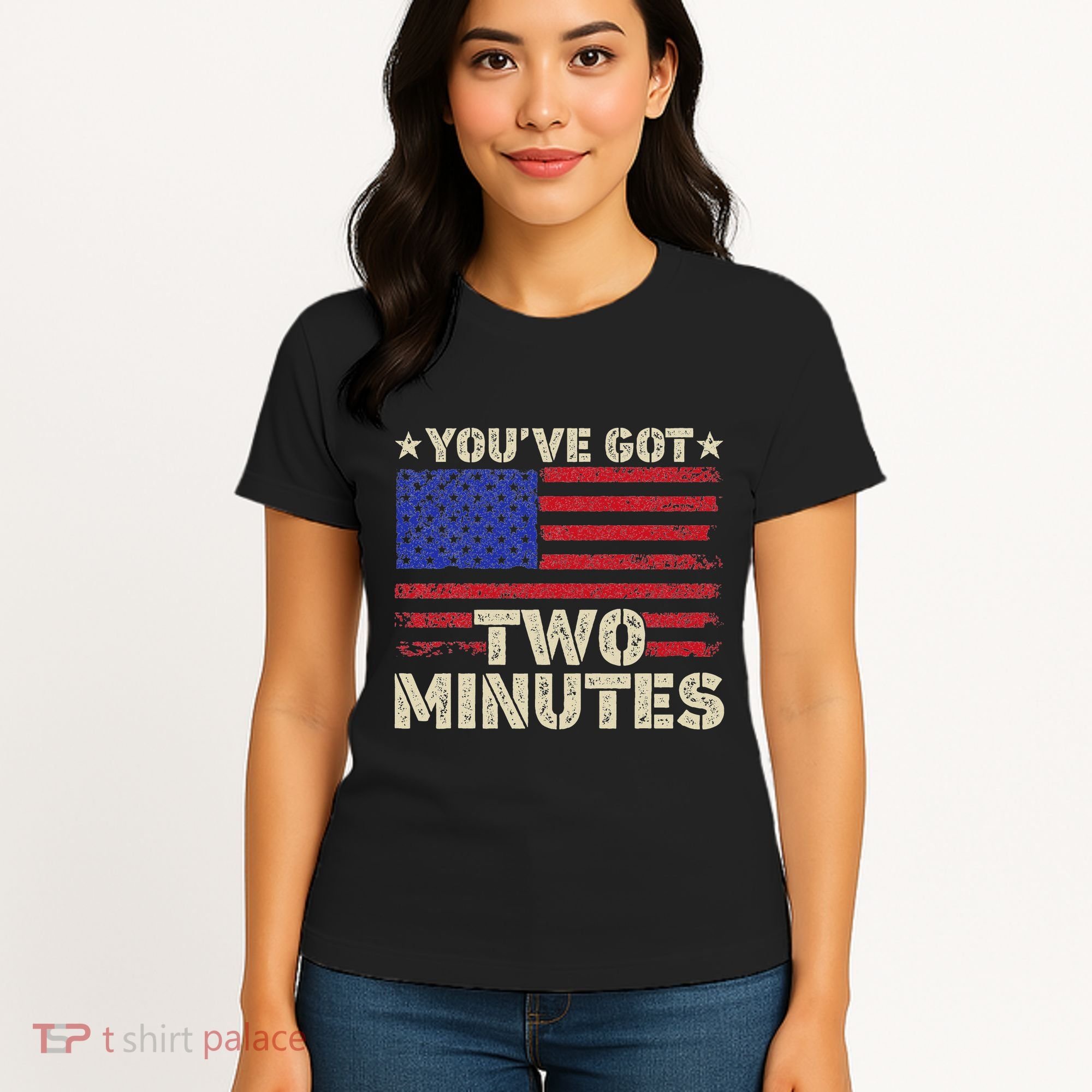 Kash Patel YouVe Got Two Minutes Interview Quote Humor Women's T-Shirt
