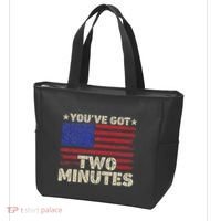 Kash Patel YouVe Got Two Minutes Interview Quote Humor Tote Bag thumb 3