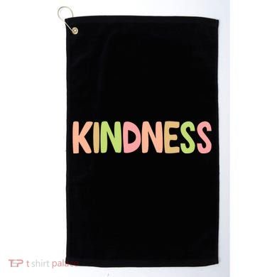 Kindness Quote Colorful Golf Towel