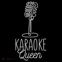 Karaoke Queen Microphone Musical Ornament thumb 1