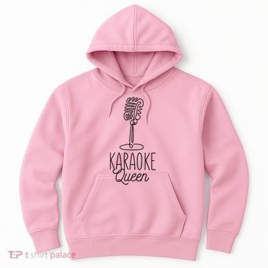 Karaoke Queen Microphone Musical Hoodie