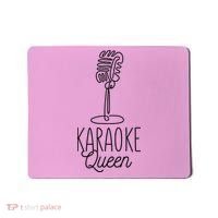 Karaoke Queen Microphone Musical Mousepad thumb 0