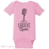 Karaoke Queen Microphone Musical Baby Bodysuit thumb 0