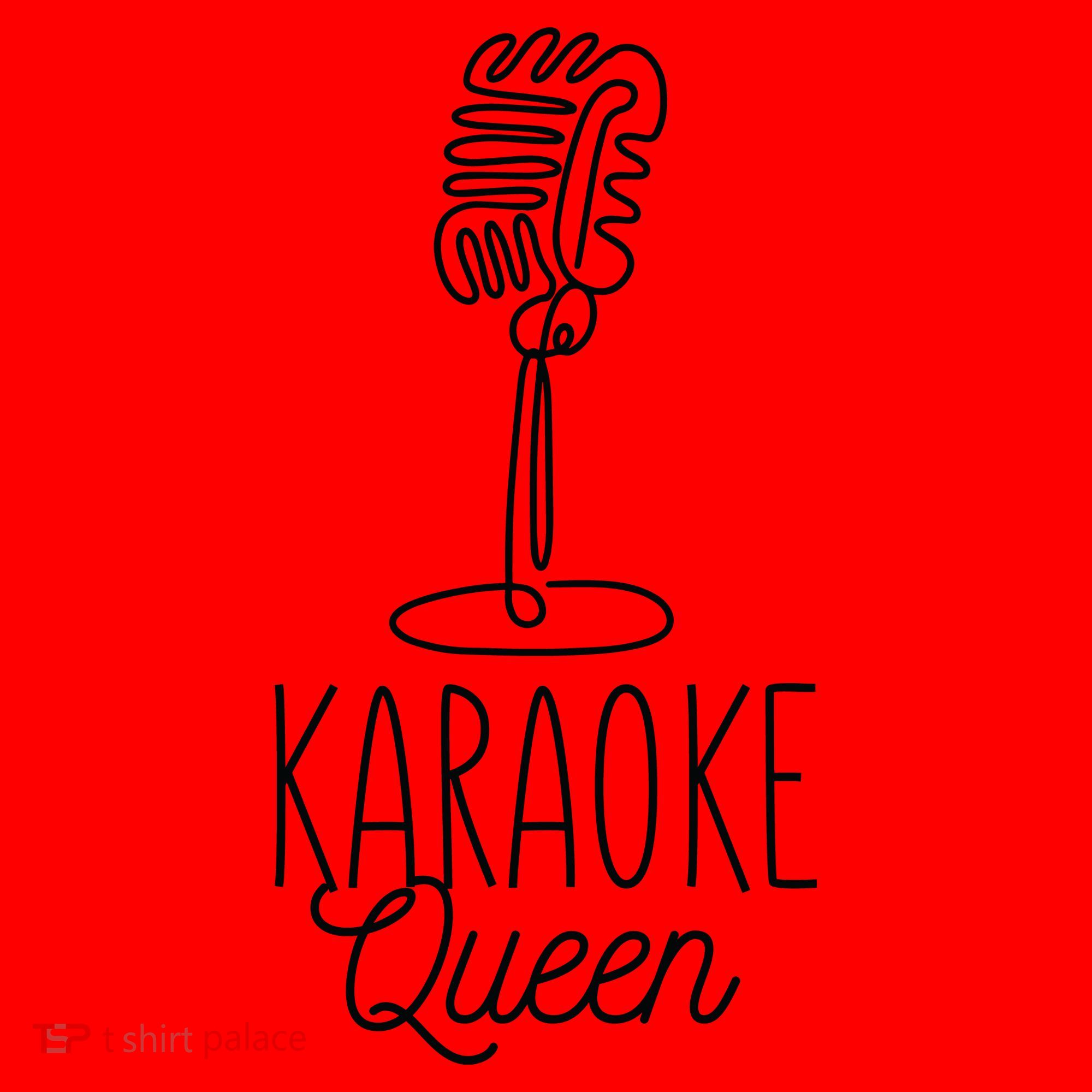 Karaoke Queen Microphone Musical Santa Hat