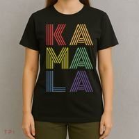 Kamala Retro 70s Vintage T-Shirt thumb 4
