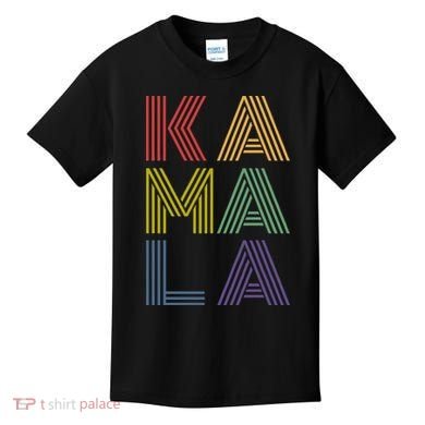 Kamala Retro 70s Vintage Kids T-Shirt