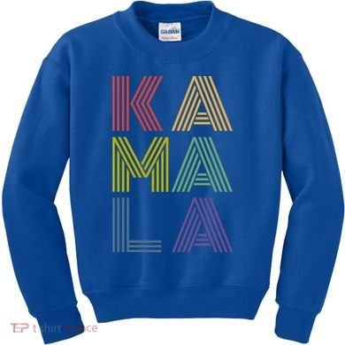 Kamala Retro 70s Vintage Meaningful Gift Kids Sweatshirt