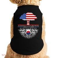 Korean Roots American Grown Tree Flag Us Korea Asian Doggie Tank thumb 0