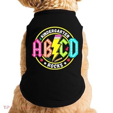 Kindergarten Rocks Back To School Doggie Tank