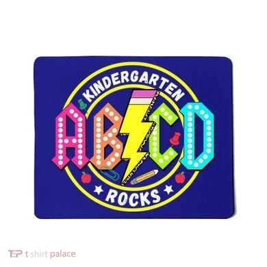 Kindergarten Rocks Back To School Mousepad