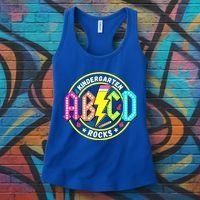 Kindergarten Rocks Back To School Women's Tank Top thumb 3
