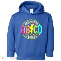 Kindergarten Rocks Back To School Toddler Hoodie thumb 0