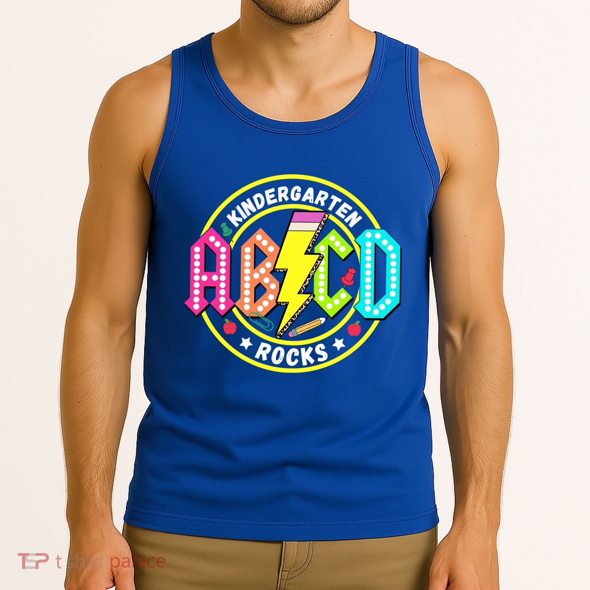 Kindergarten Rocks Back To School Tank Top