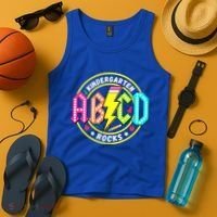 Kindergarten Rocks Back To School Tank Top thumb 4