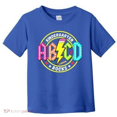 Kindergarten Rocks Back To School Toddler T-Shirt