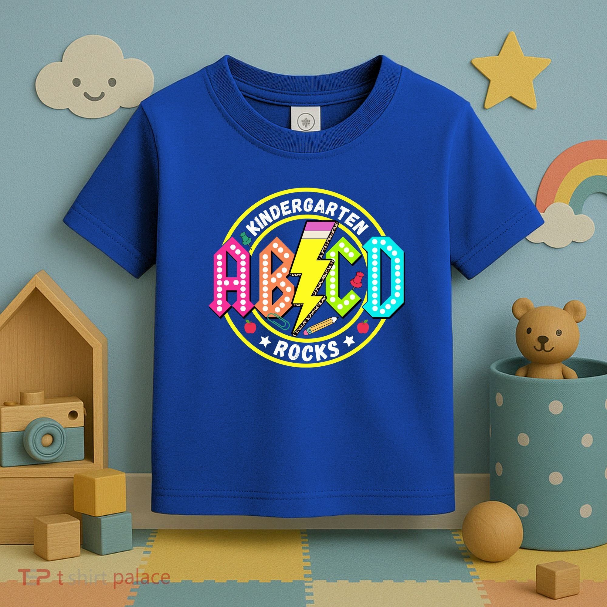 Kindergarten Rocks Back To School Toddler T-Shirt