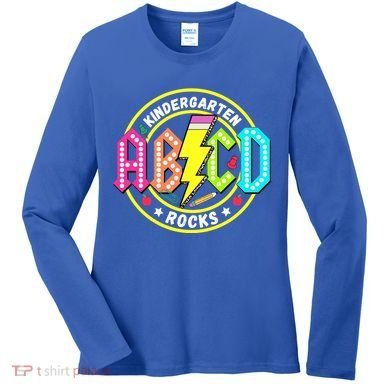 Kindergarten Rocks Back To School Women's Long Sleeve Shirt