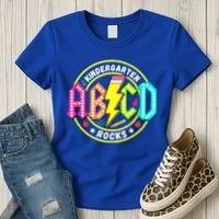 Kindergarten Rocks Back To School Women's T-Shirt thumb 3