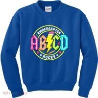 Kindergarten Rocks Back To School Kids Sweatshirt thumb 0