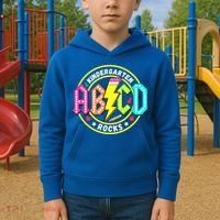 Kindergarten Rocks Back To School Kids Hoodie thumb 2