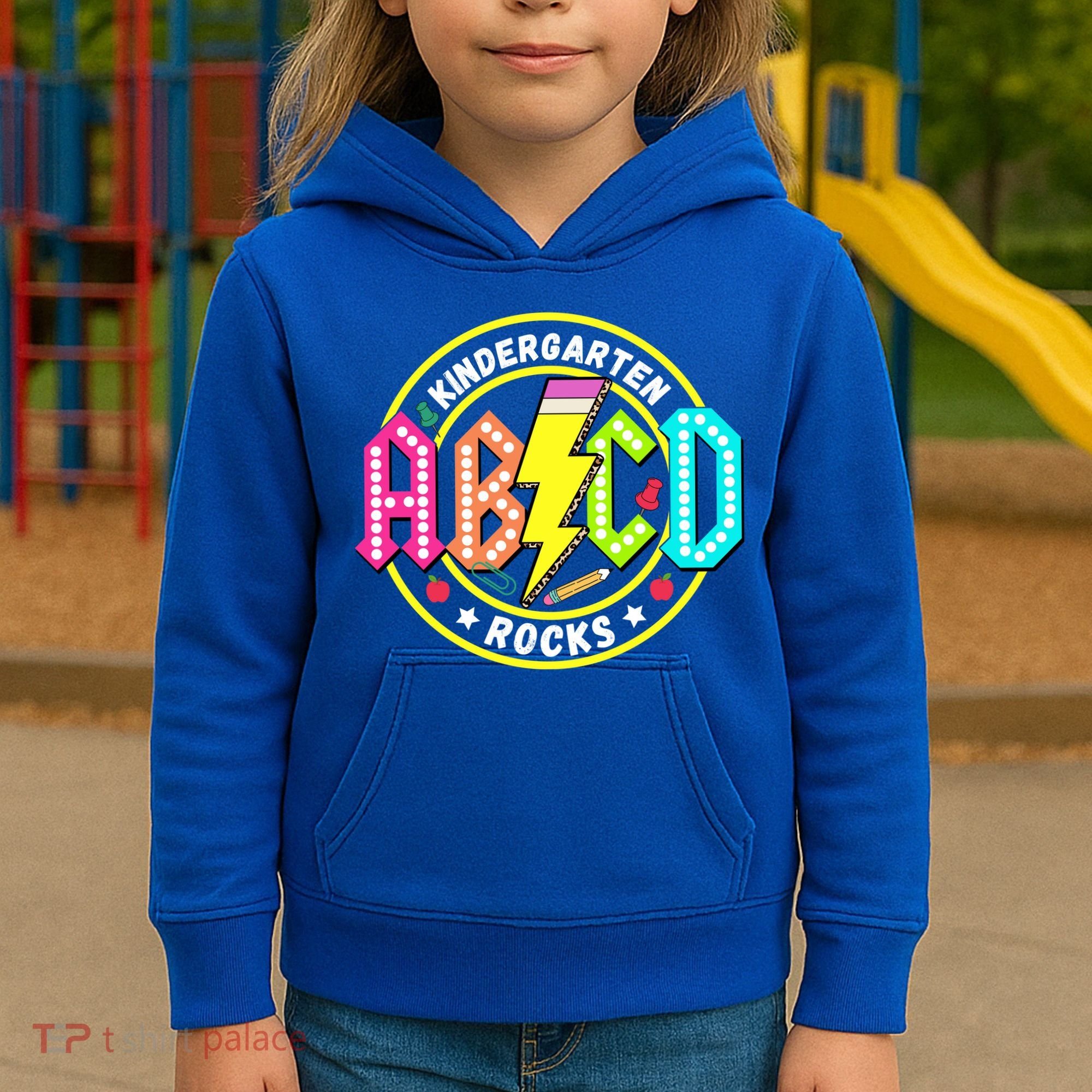 Kindergarten Rocks Back To School Kids Hoodie