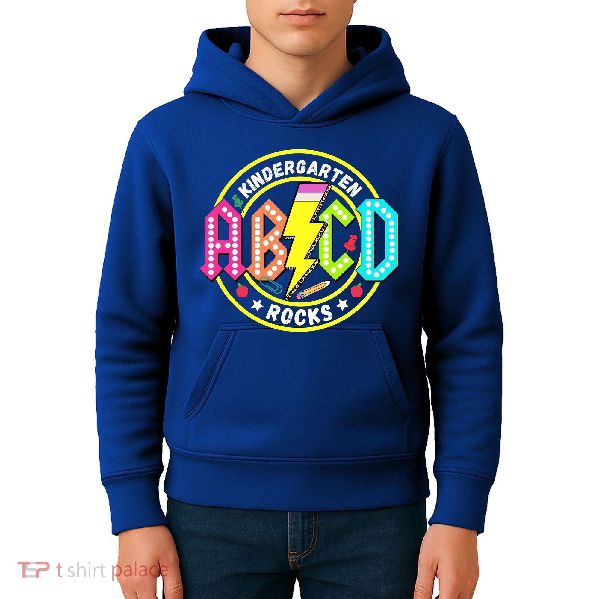 Kindergarten Rocks Back To School Kids Hoodie