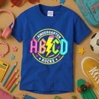 Kindergarten Rocks Back To School Kids T-Shirt thumb 3