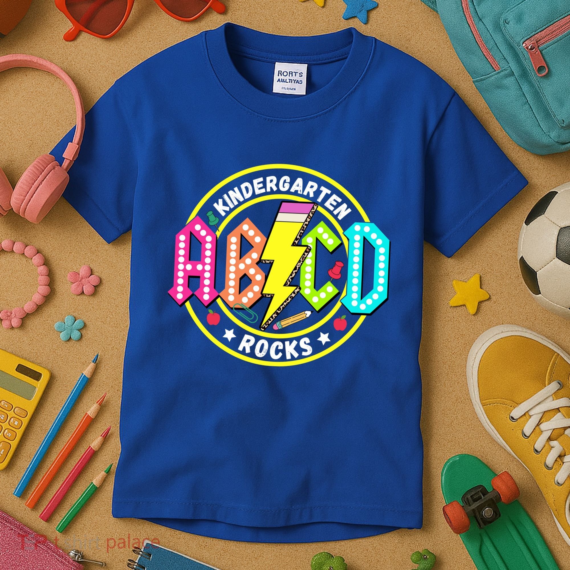 Kindergarten Rocks Back To School Kids T-Shirt