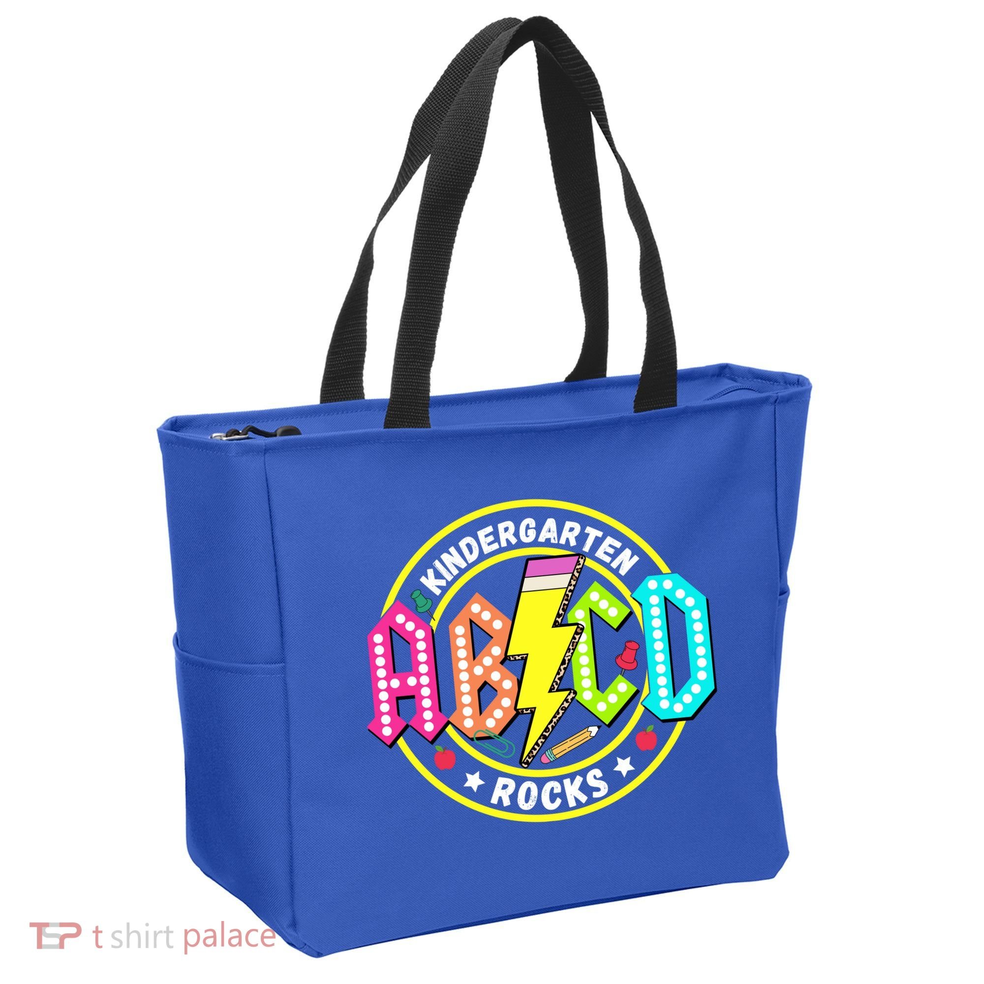 Kindergarten Rocks Back To School Tote Bag