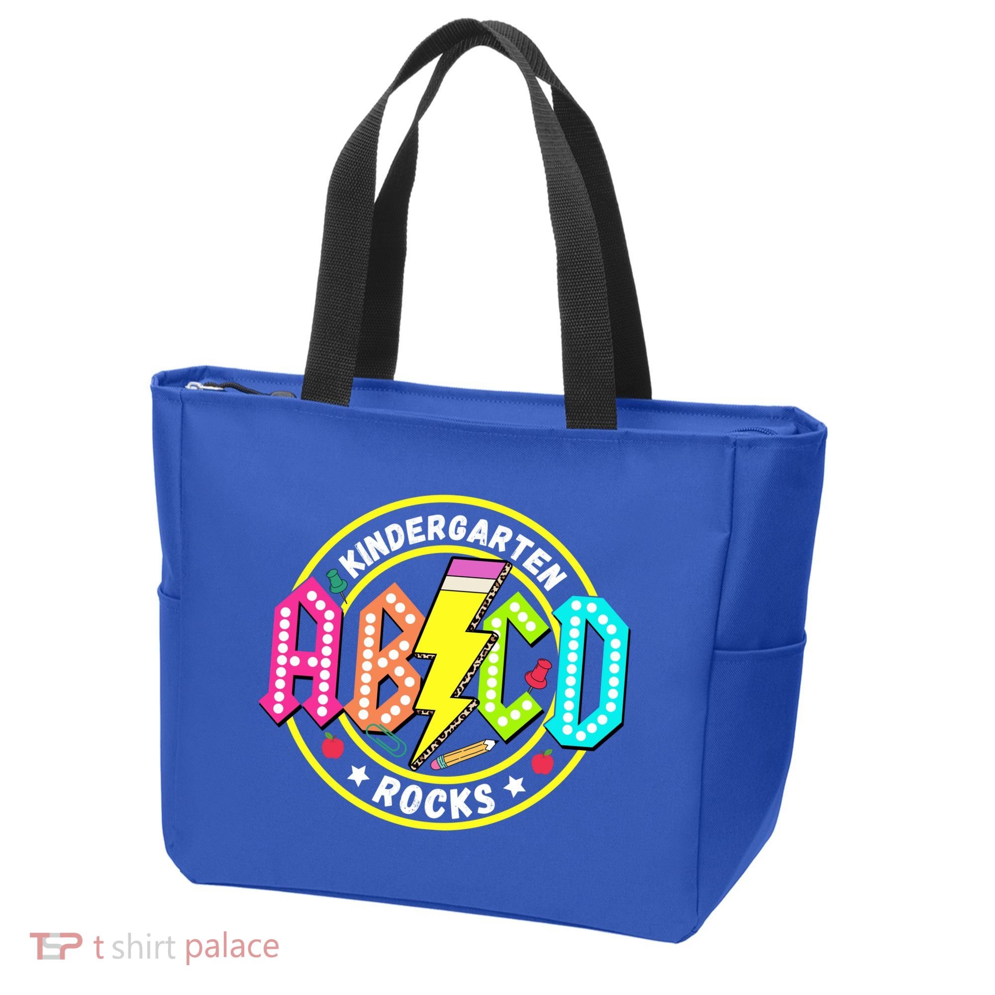 Kindergarten Rocks Back To School Tote Bag