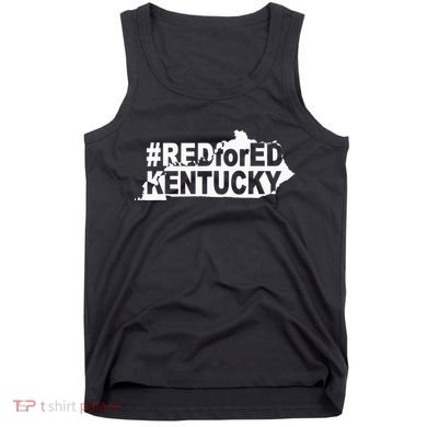 Kentucky Red For Ed Teacher Protest Tank Top