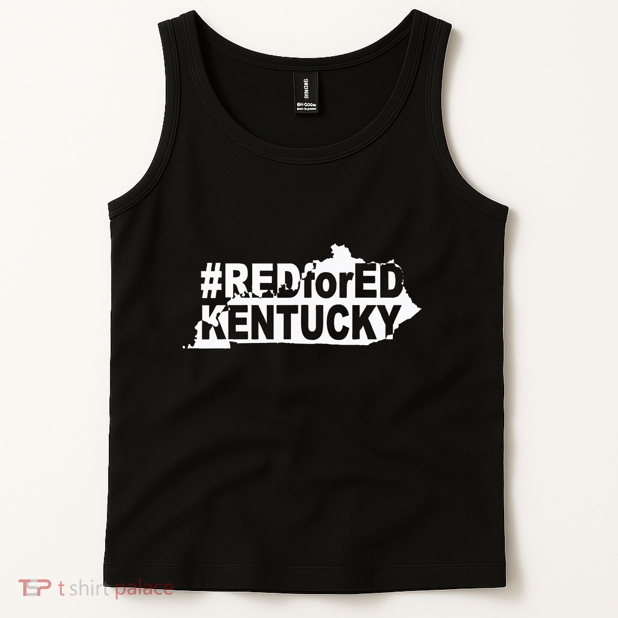 Kentucky Red For Ed Teacher Protest Tank Top