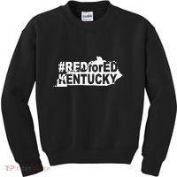 Kentucky Red For Ed Teacher Protest Kids Sweatshirt thumb 0