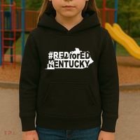 Kentucky Red For Ed Teacher Protest Kids Hoodie thumb 3