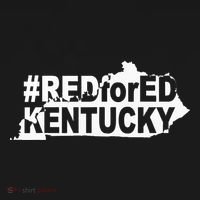 Kentucky Red For Ed Teacher Protest Kids Long Sleeve Shirt thumb 2