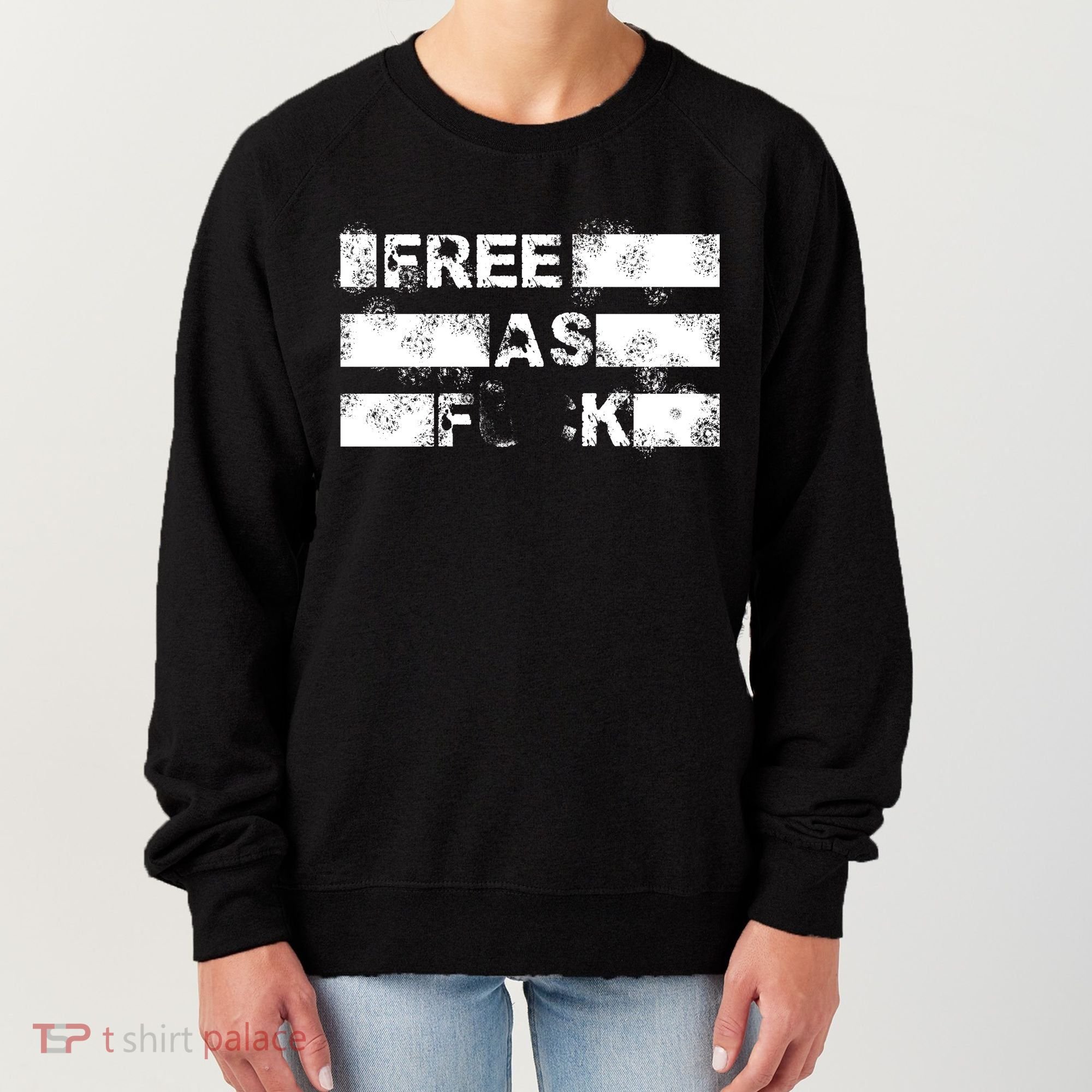 Kyle Rittenhouse Free As Fuck Women's Sweatshirt