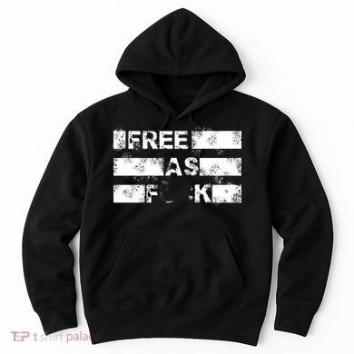 Kyle Rittenhouse Free As Fuck Hoodie